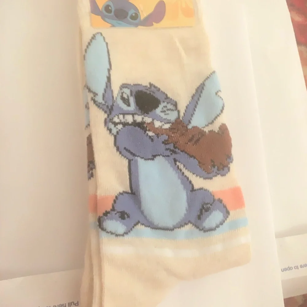 NWT DISNEY Stitch Character Socks  Stich and Chocolate Bunny NEW with tags